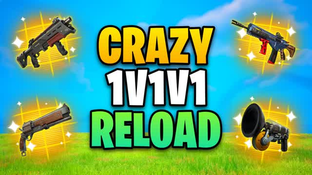 1v1v1 CRAZY RELOAD FFA