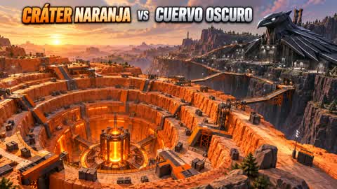 🟠 ORANGE CRATER contre DARK RAVEN ⚫