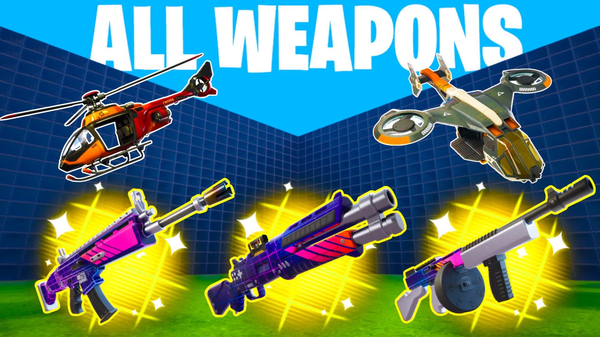 All Weapons - 1v1 Every Gun