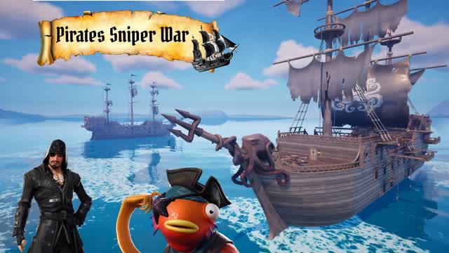 🦜Pirates Sniper War 🔴🔵
