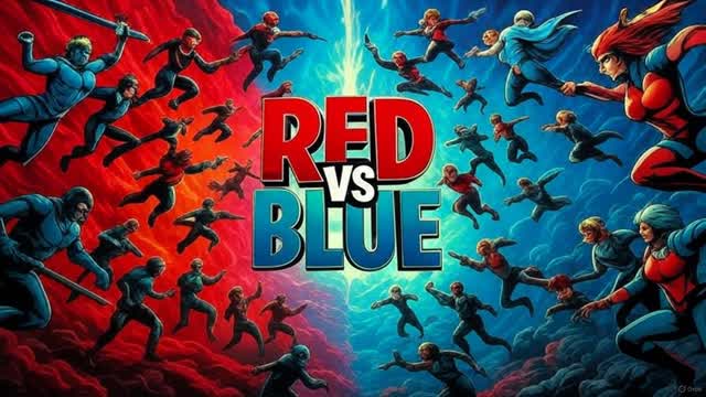 NITRO🥵RED vs BLUE🥶