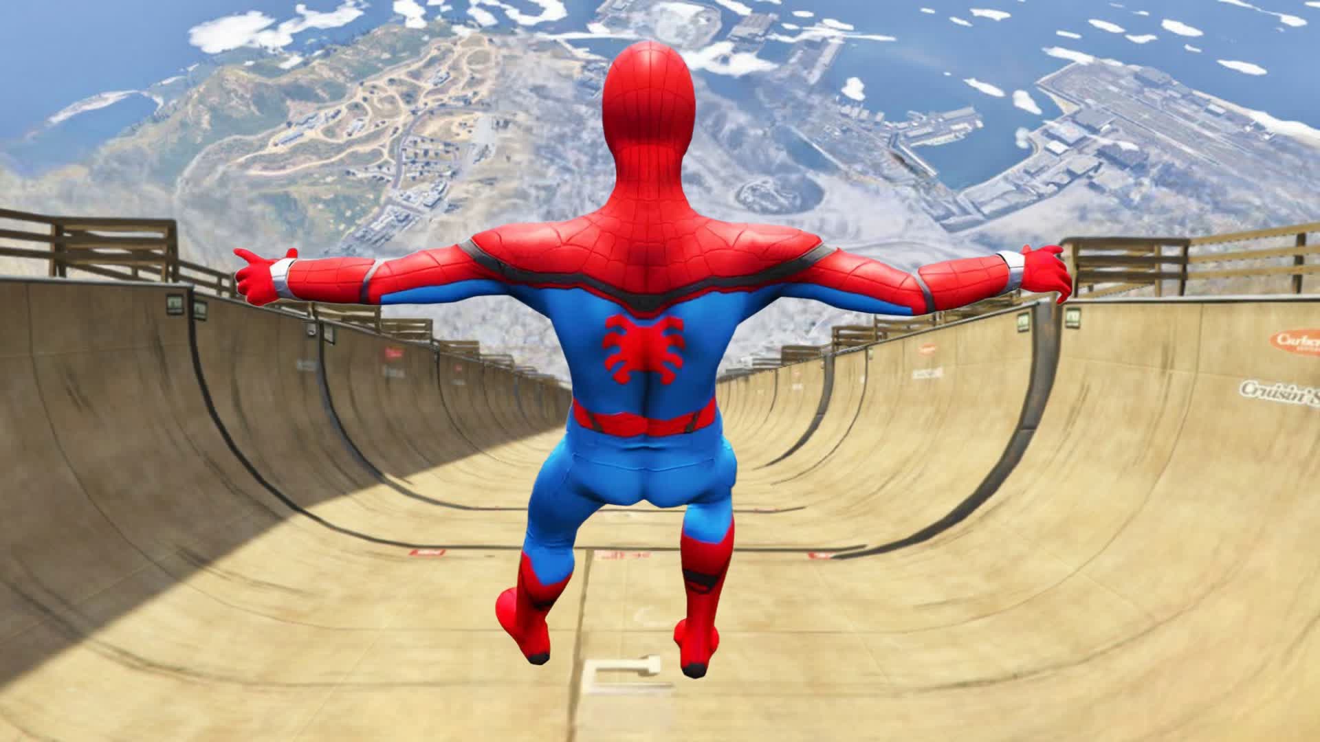 SPIDERMAN MEGA RAMP