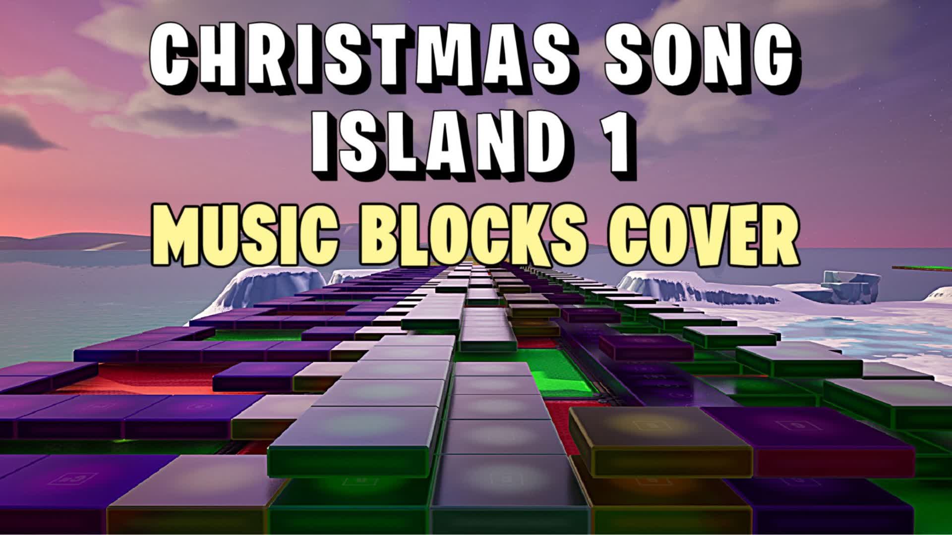 クリスマスソング島 1 - ミュージックブロック