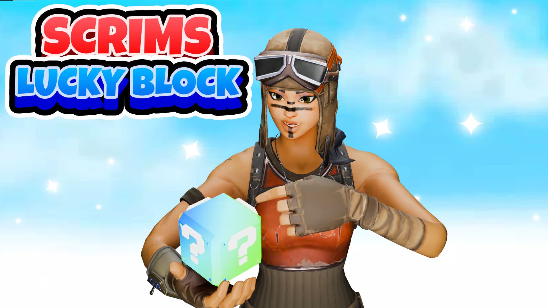 LUCKY BLOCK PVP - سكرمز الحظ 🔫