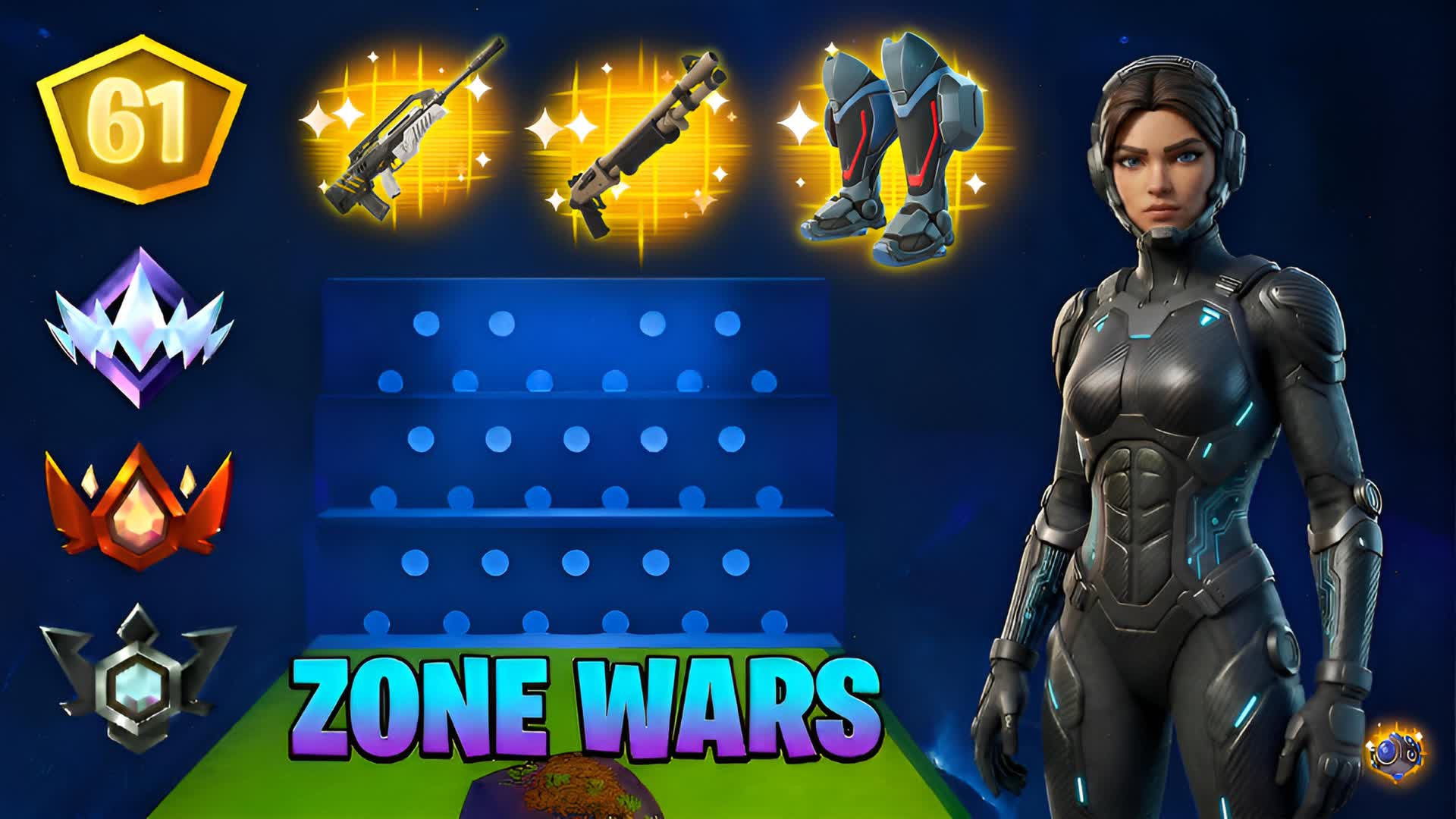 🔥 ULTIMATE 32 PLAYER ZONE WARS 🔥
