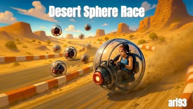 Capture 1 â Desert Sphere Race đïžđïž