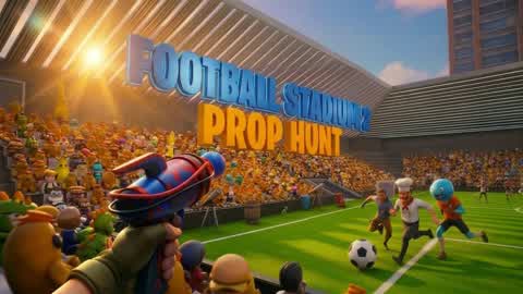 FOOTBALL STADIUM 2 PROP HUNT CACHE CACHE