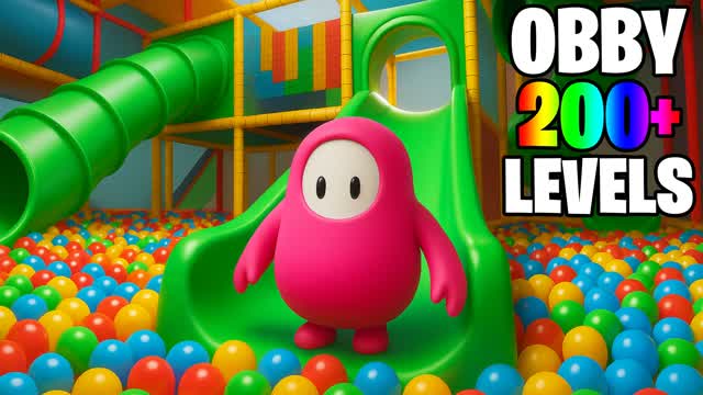 ⭐SUPER EASY 140+ LEVELS OBBY PARKOUR⭐