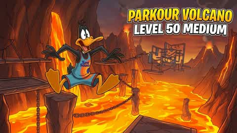 Parkour volcano