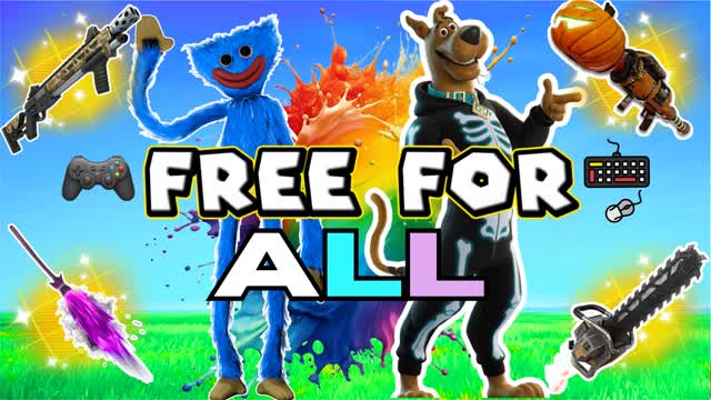 1v1v1 Reload FFA SCOOBY DOO