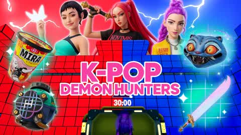 RED VS BLUE 🔴🔵 KPOP DEMON HUNTRIX