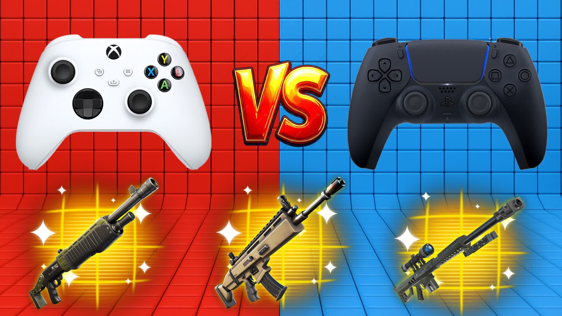 🔴INFERNO RED VS 🔵WATER BLUE By Shadow
