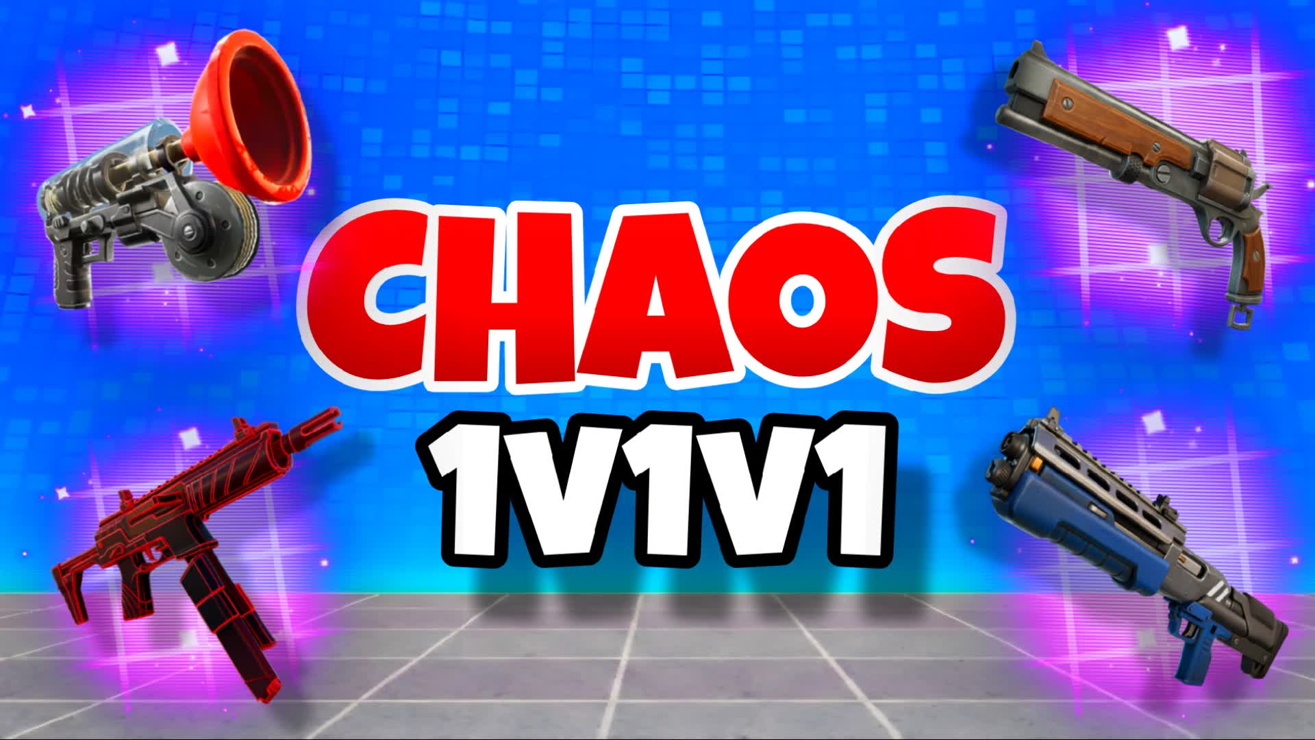 1V1V1 CHAOS FFA ZONEWARS