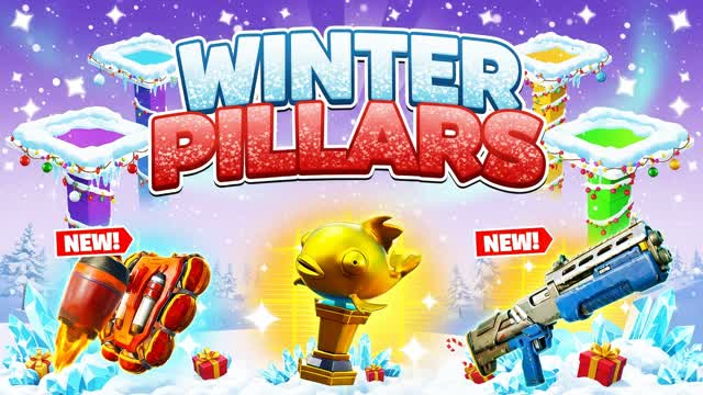 Winter pillars - Christmas pillars