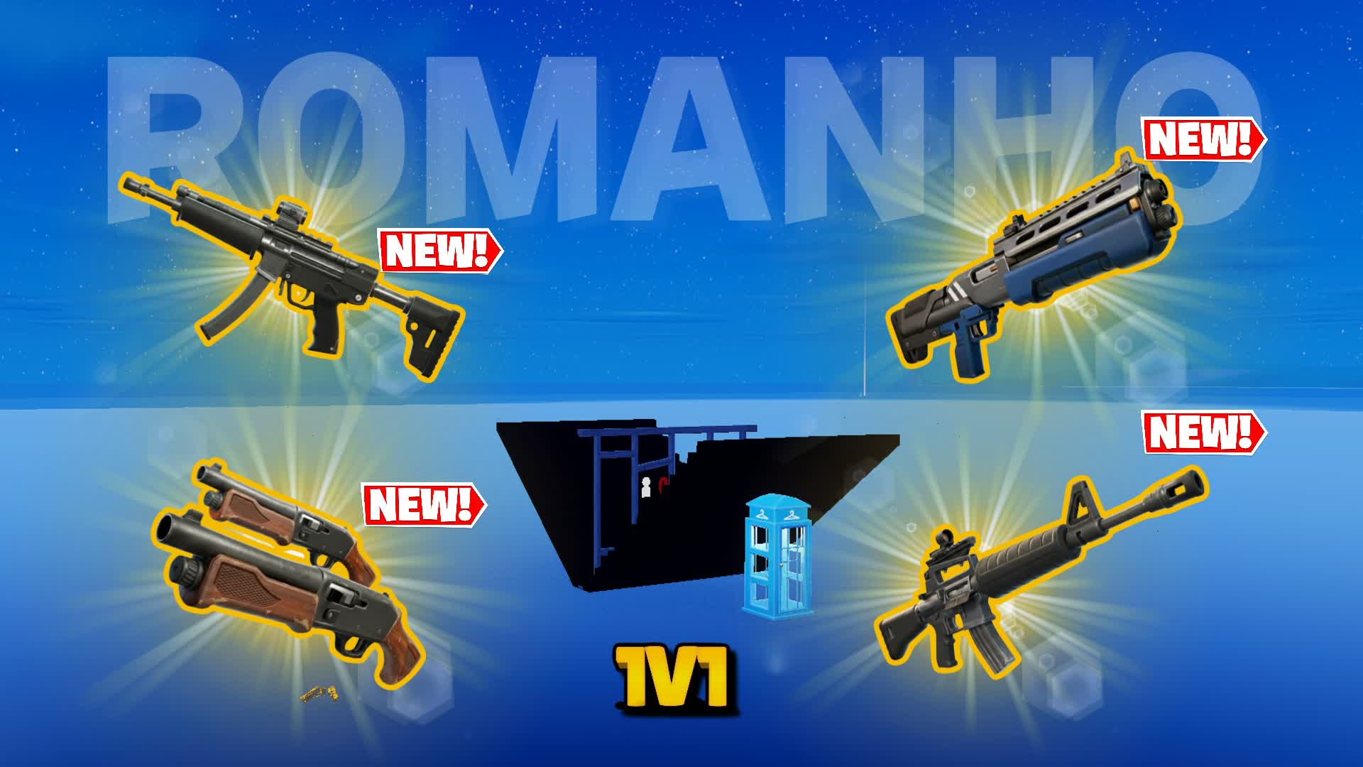 1V1 Buidfight with new weapons CH7S1