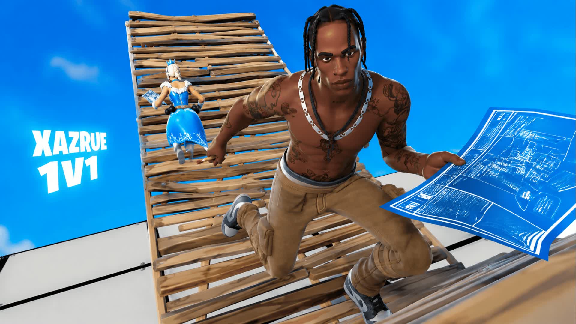 Xazrue 1v1 Map (200 Pumps)