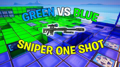 Green VS Blue Sniper One Shot 🎯