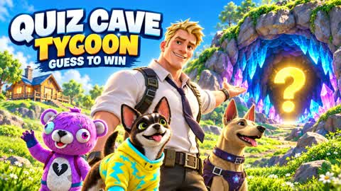 Quiz Cave Tycoon: Guess to Build