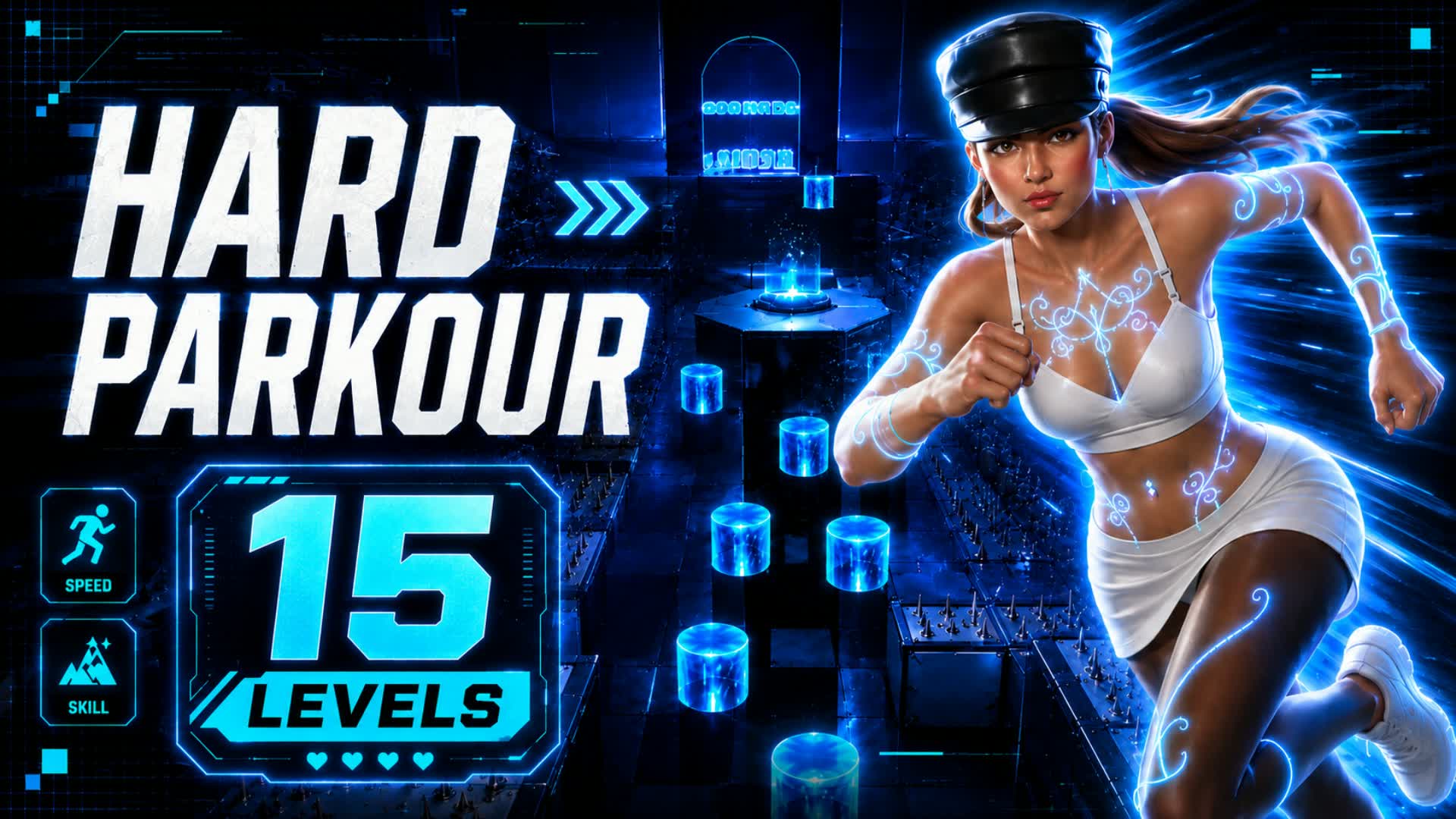 15 LEVELS HARD PARKOUR