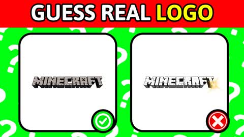 CAN YOU GUESS THE REAL LOGO❓