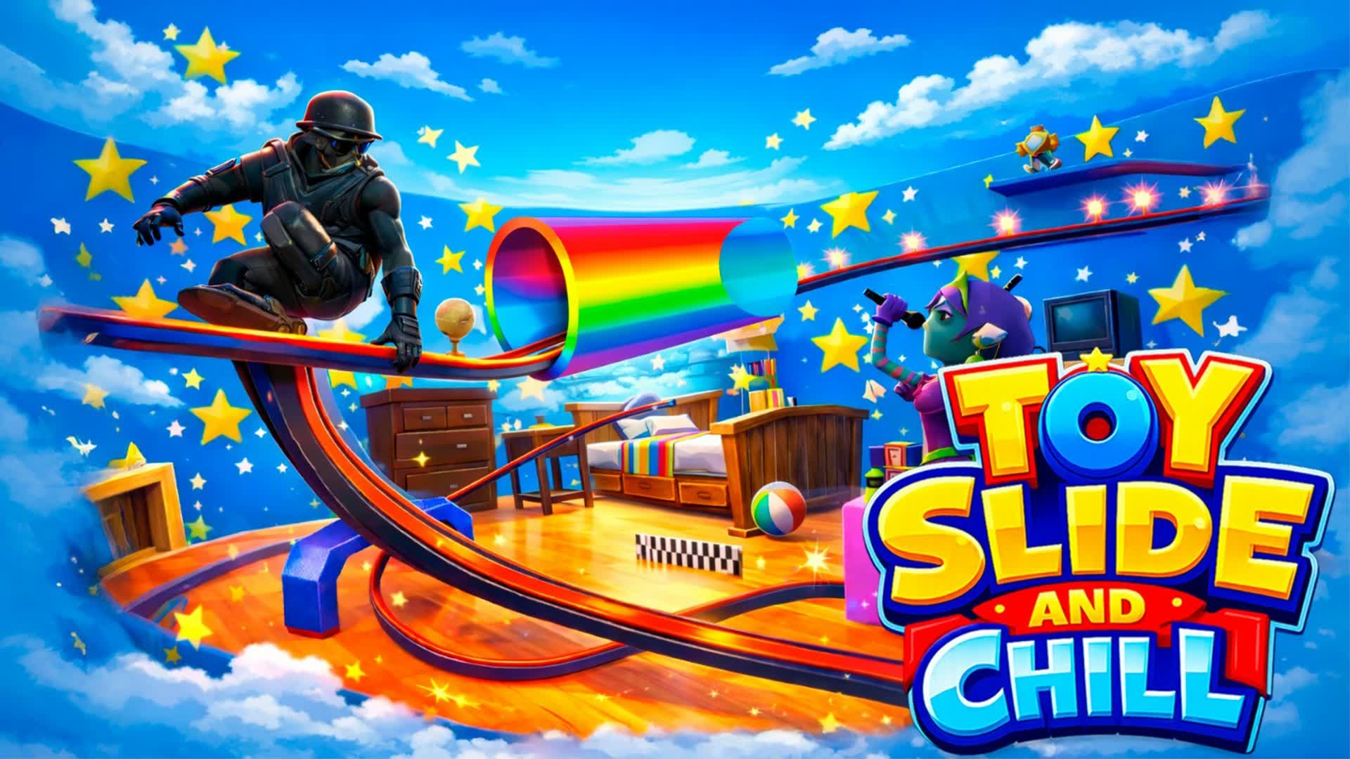 TOY SLIDE AND CHILL