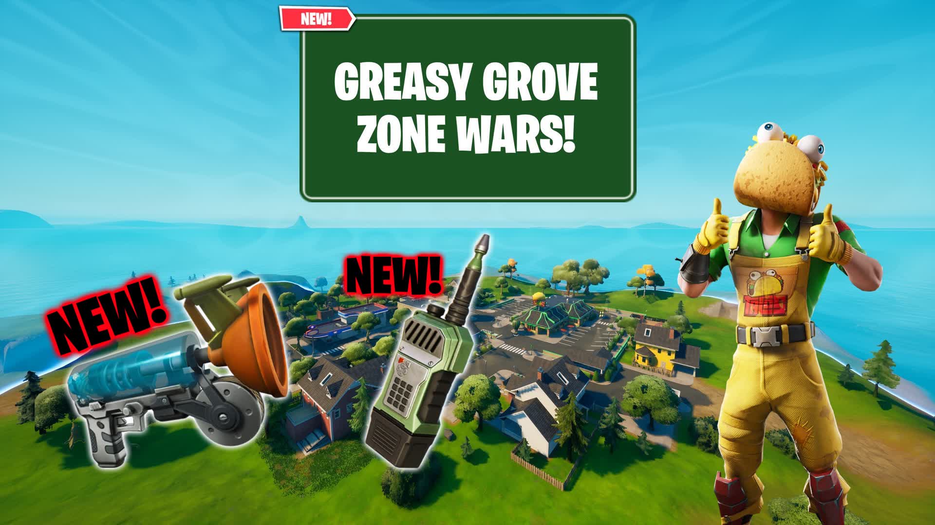 🔥Greasy Zone Wars🔥 2445-6101-9086 By Spectralgamer345 - Fortnite