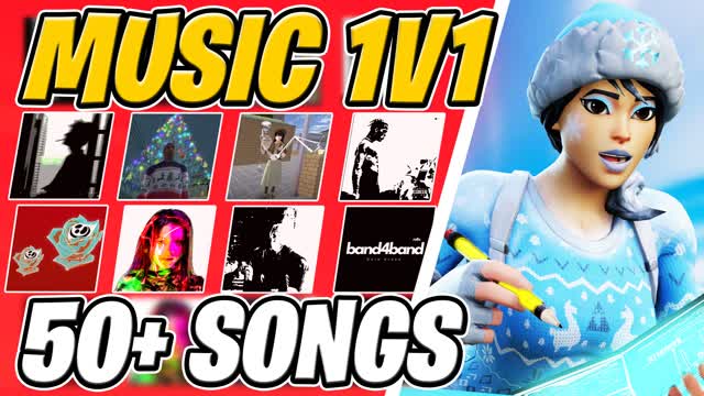 🌟MUSIC 1V1 [50+ Songs]