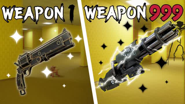 INFINITE GUN GAME đŻ ONE SHOT BACKROOMS