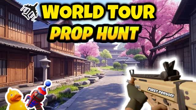 World Tour PropHunt FPS 🌍