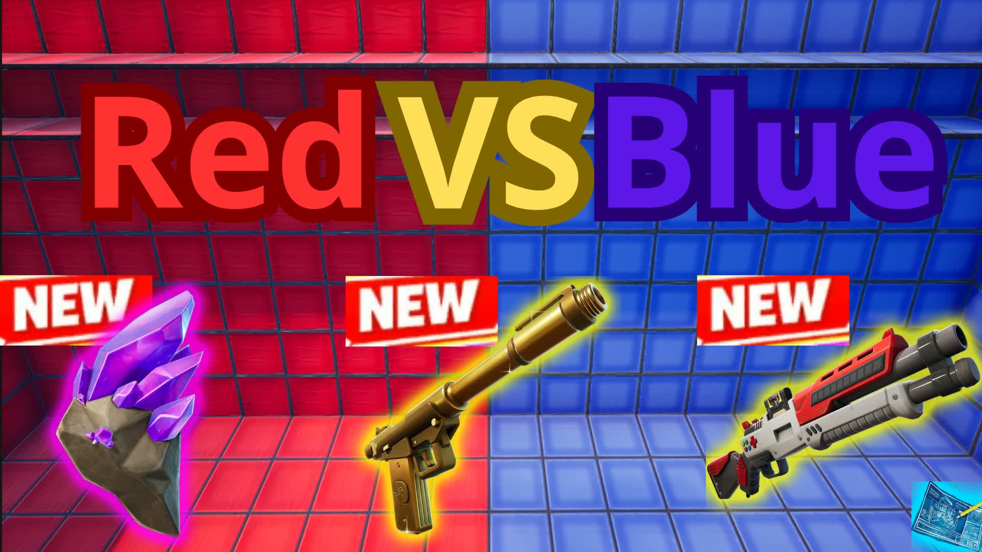 The red vs blue