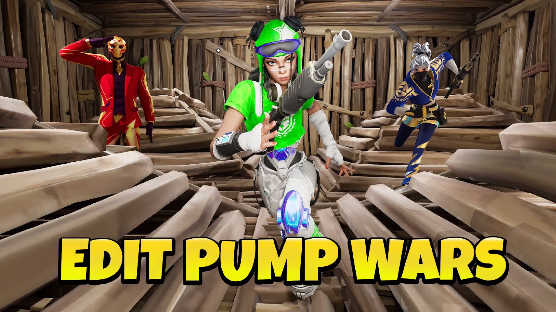 ✏️ULTIMATE EDIT PUMP WARS🎯 - fortnite