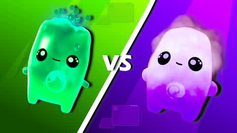 GREEN VS PURPLE
