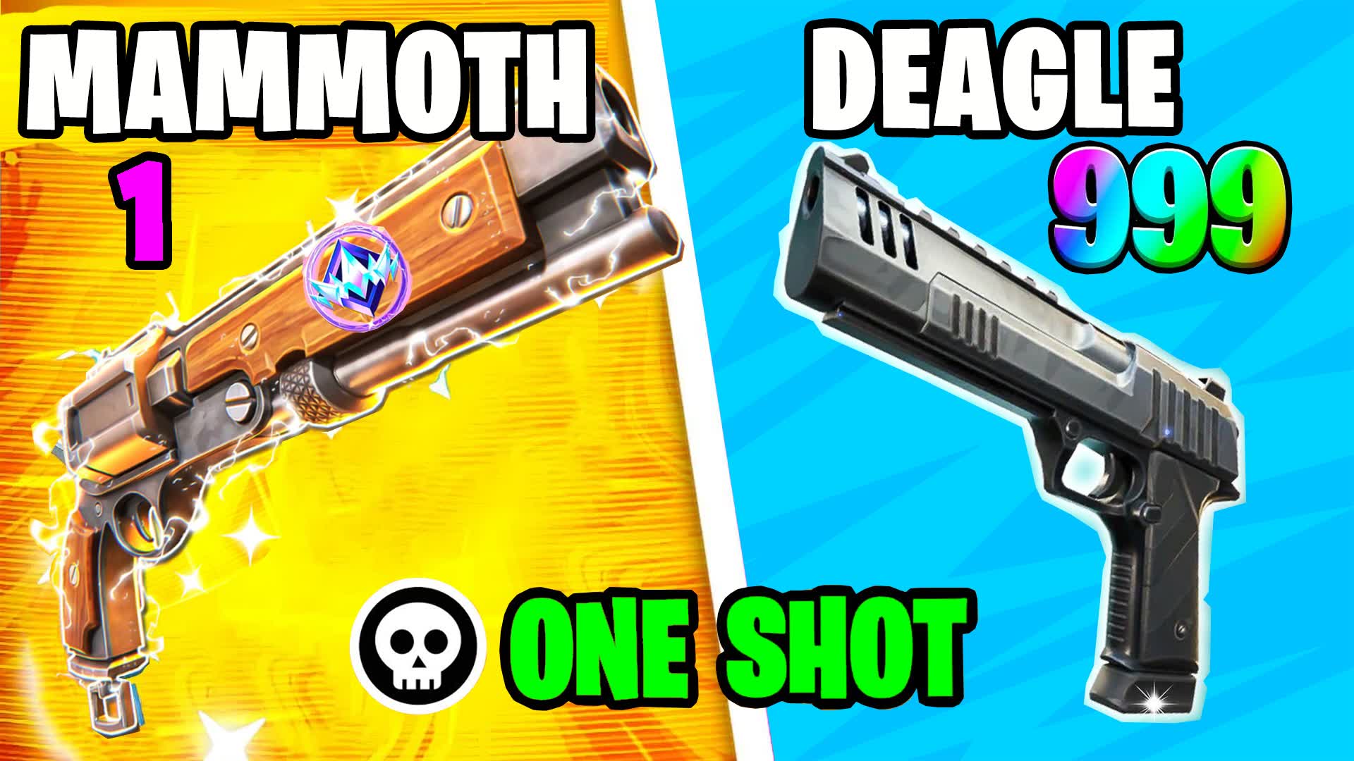 🎯 Mammoth Vs Deagle One Shot 🔫 TILTED
