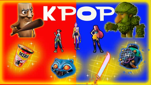 🔴SUPER RED VS BLUE K-POP FUN🔵