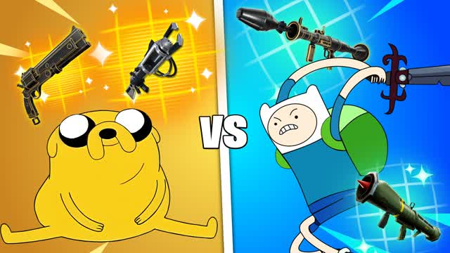 đĄđ”ADVENTURE TIME FINN VS JAKE