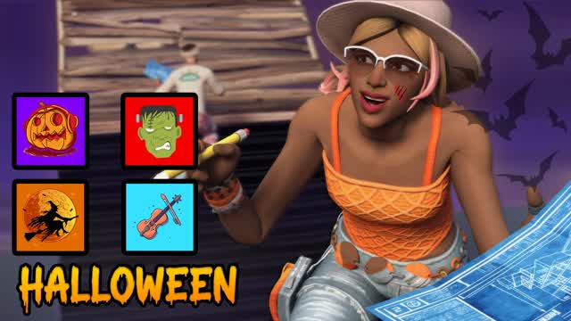 🎃SPOOKY 1V1 [MUSIC]