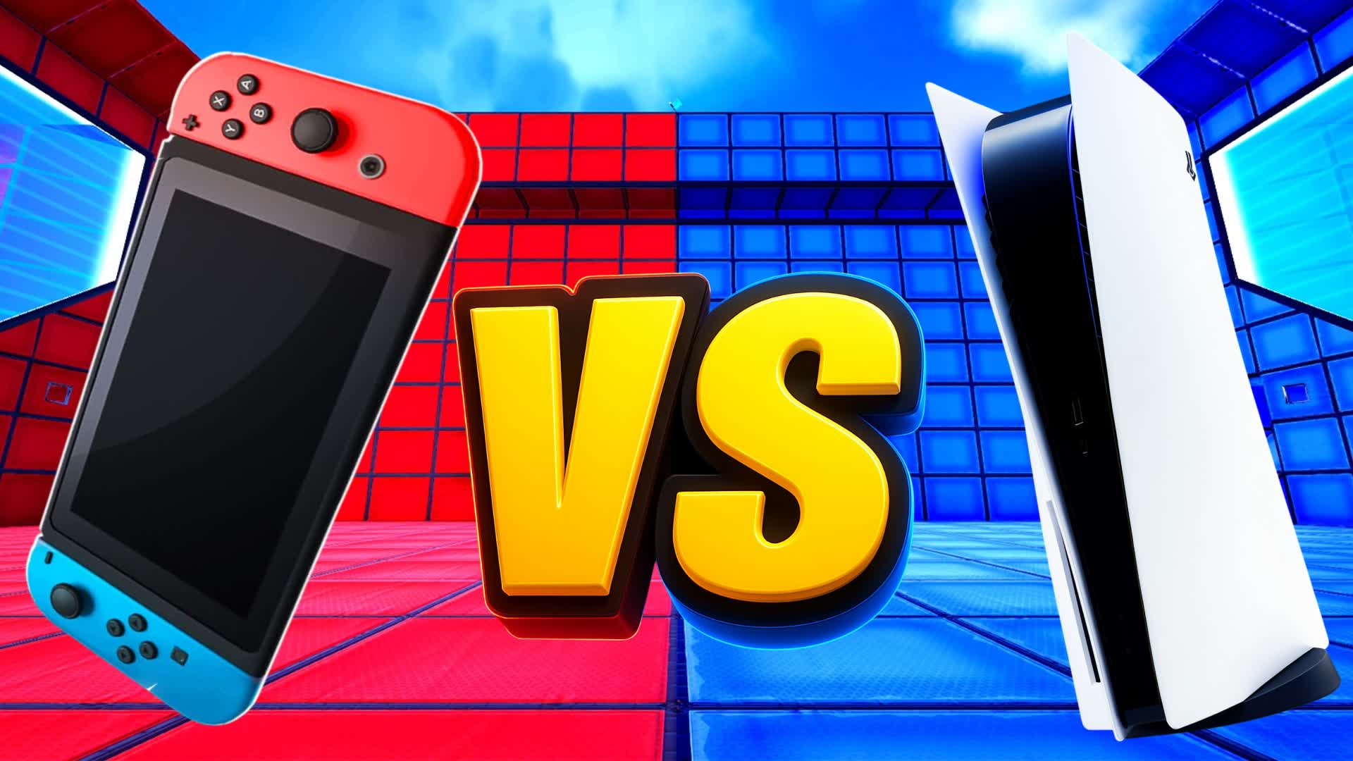 RED VS BLUE 🔴🔵 SWITCHS vs CONSOLES