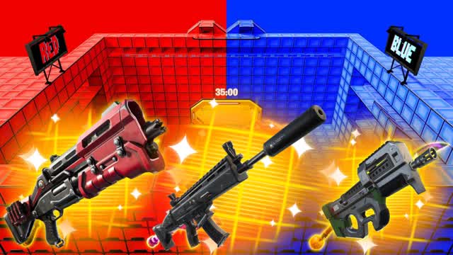 EXTREME Red vs Blue🔴🔵Retax(episch)