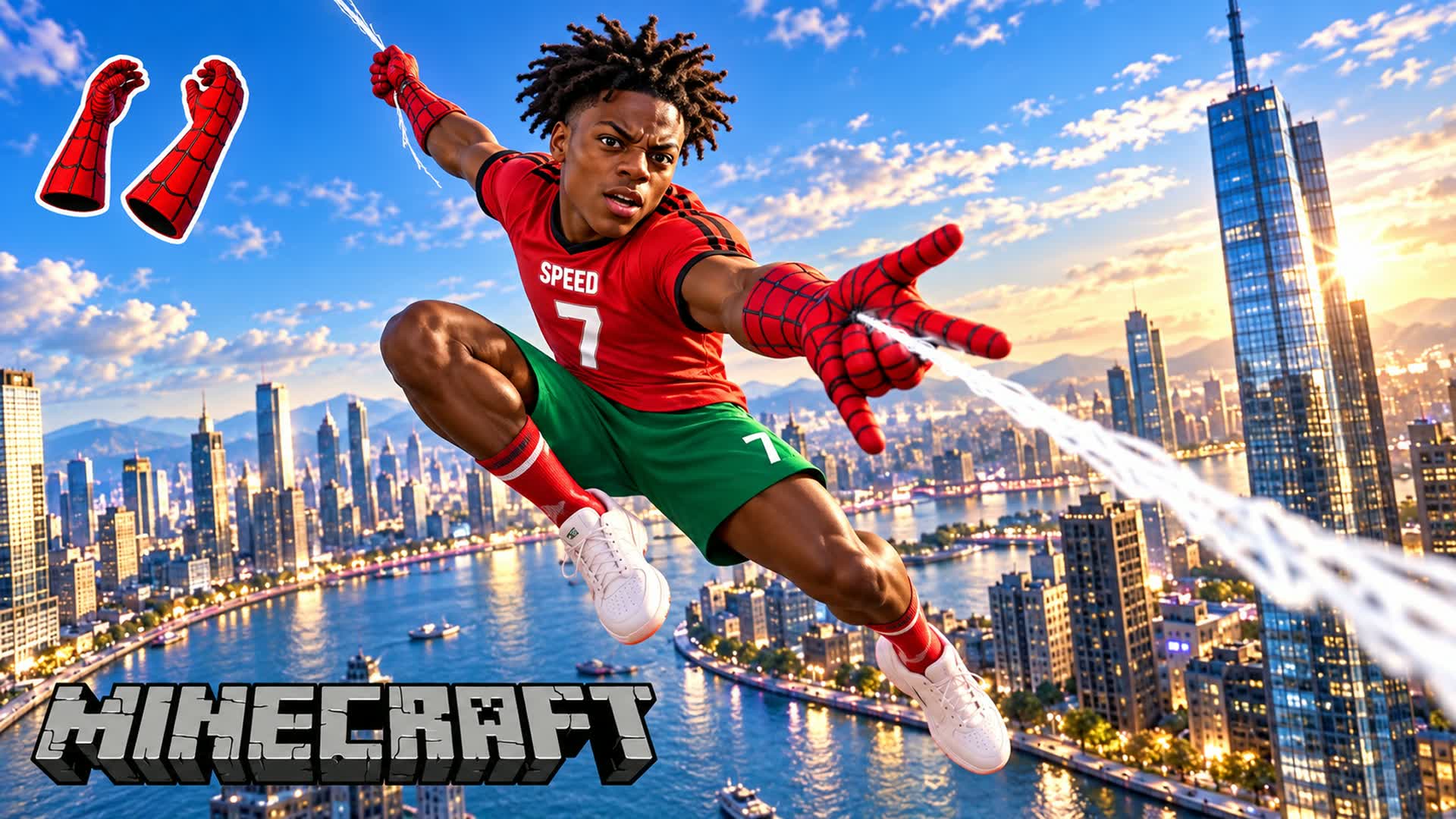 WEB CITY GUN GAME RUSH 🕸️