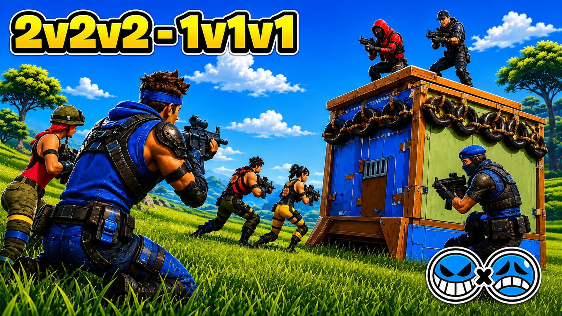 2v2v2 - 1v1v1 Zero Builds — Fortnite island 5188-4756-3581 by ay abu