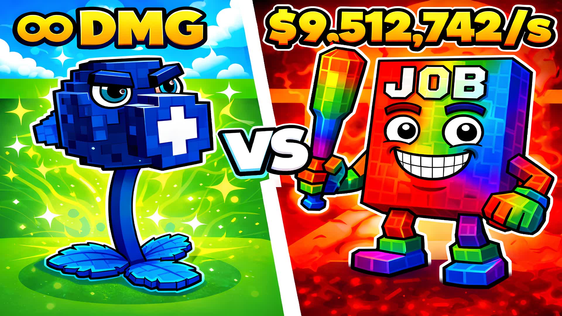 PLANTS GARDEN VS BRAINROTS