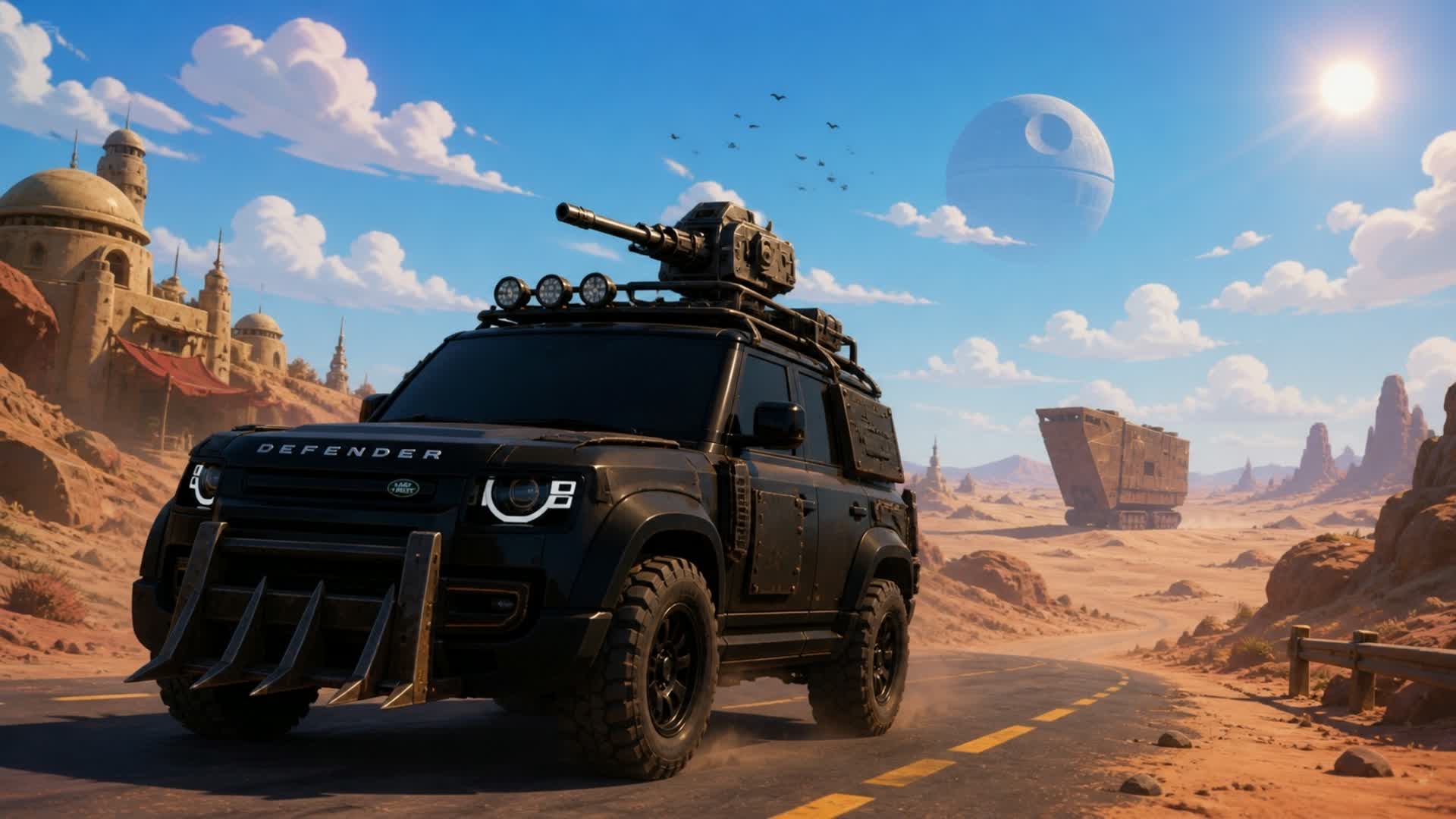 タトゥイーン・ドライブ 🚗 FFAゾンビ スター・ウォーズ