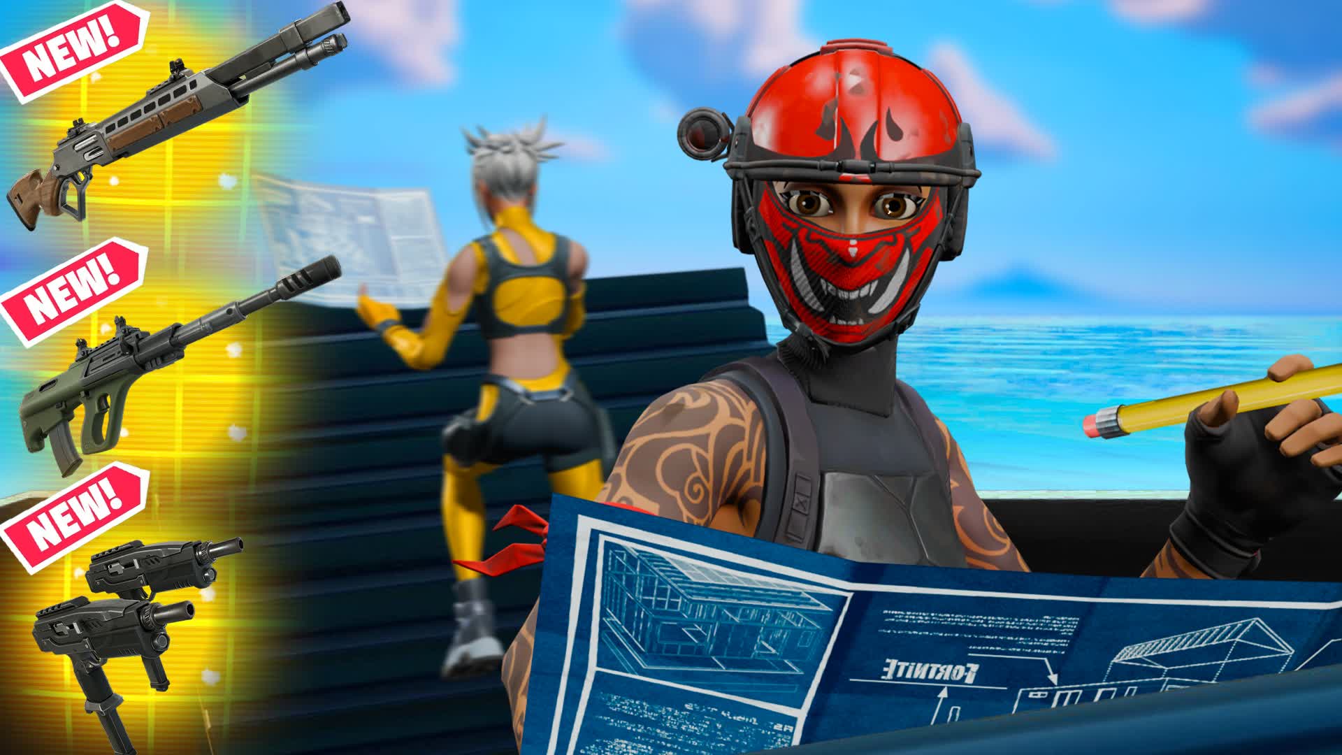 1V1 BUILD FIGHTS [COMPETITIVE]🏆