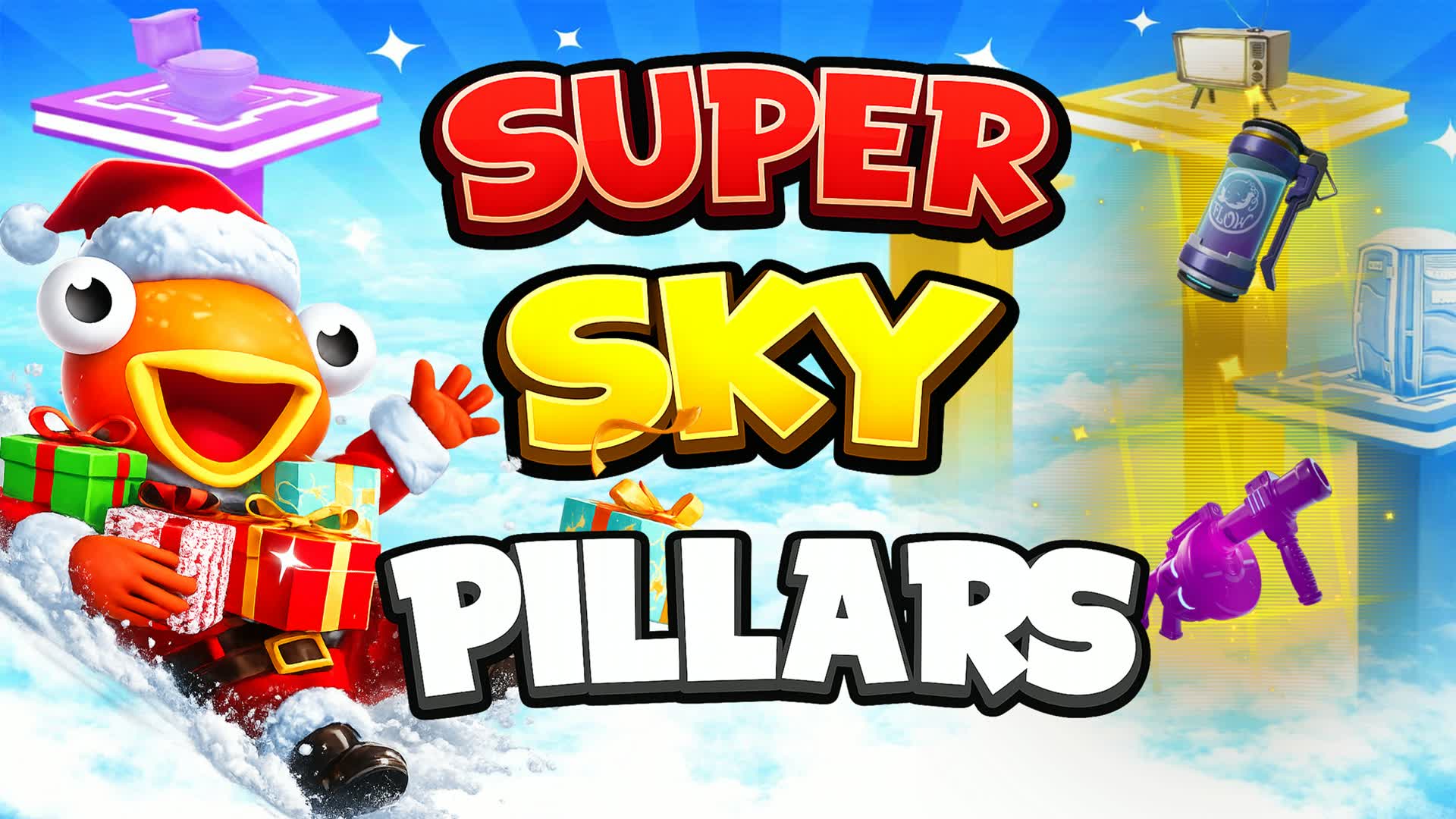 ☁️ SUPER SKY PILLARS 🌈