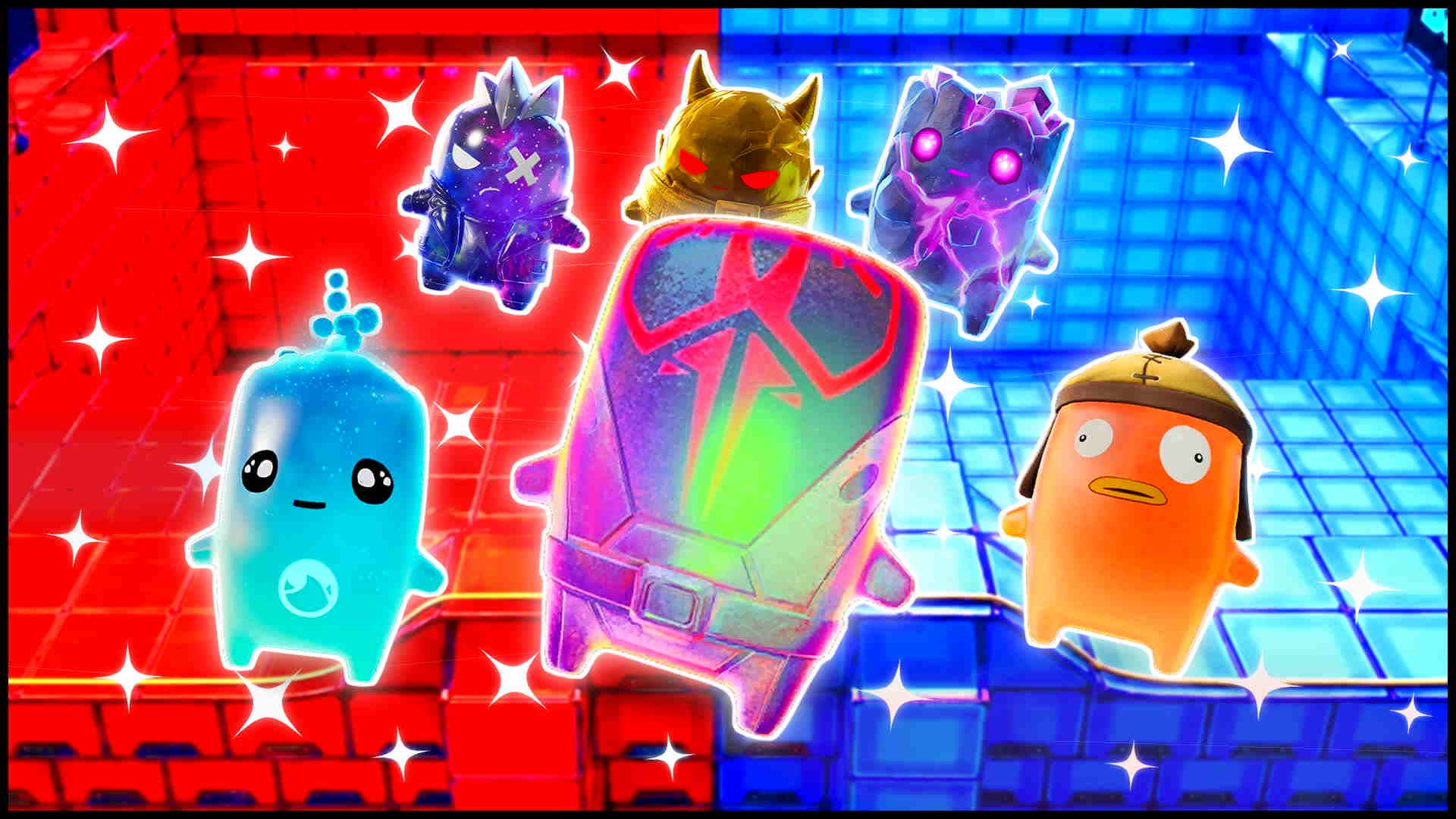 BLUE VS RED LEGENDARY CRAZY 🔵🔴