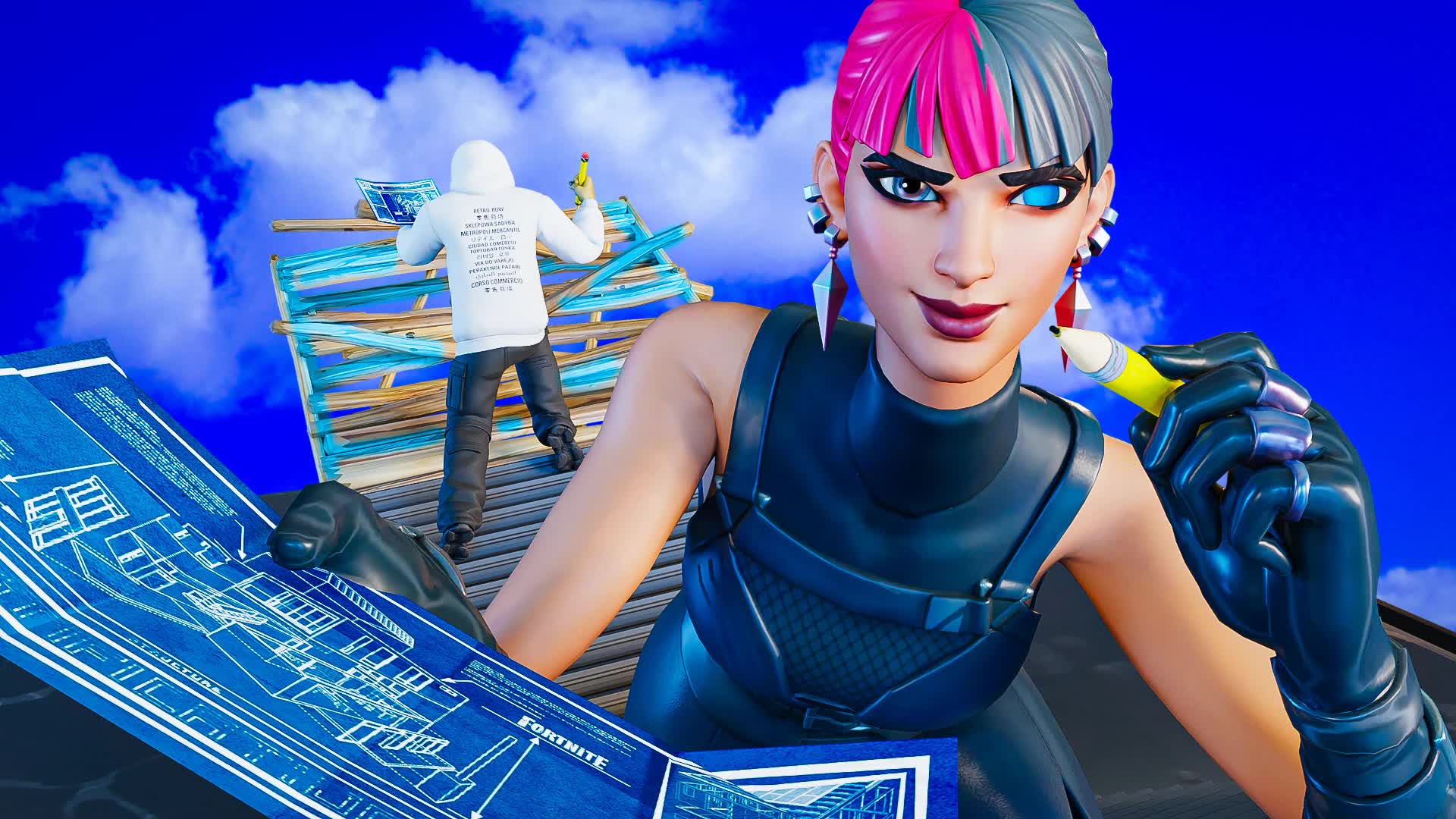 1v1 build fight