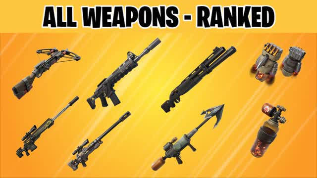 ALL WEAPONS - RANKED