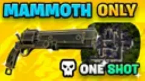 MAMMOTH ONE SHOTS🔫GUN GAME🎯