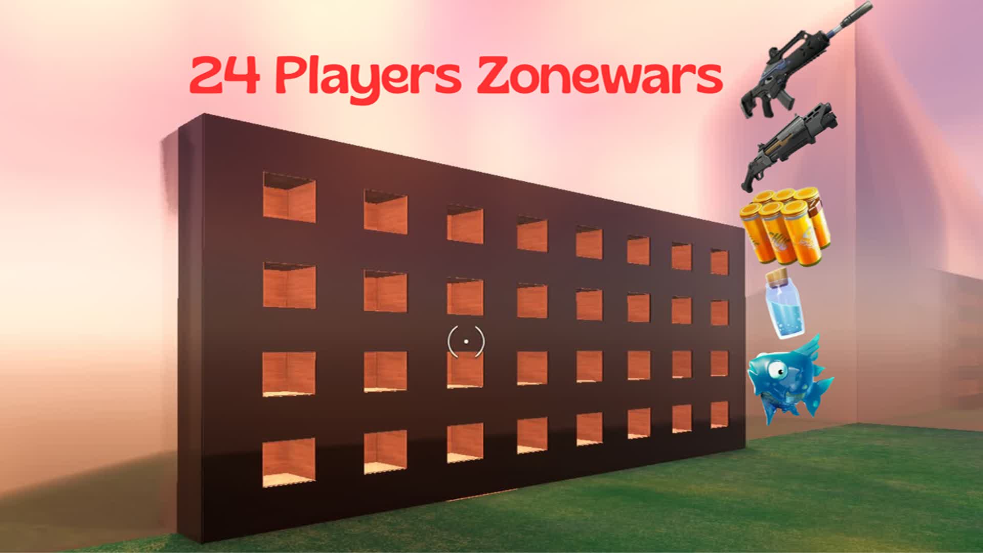 24 PLAYER ZONEWARS [Luka-FN] ⚔