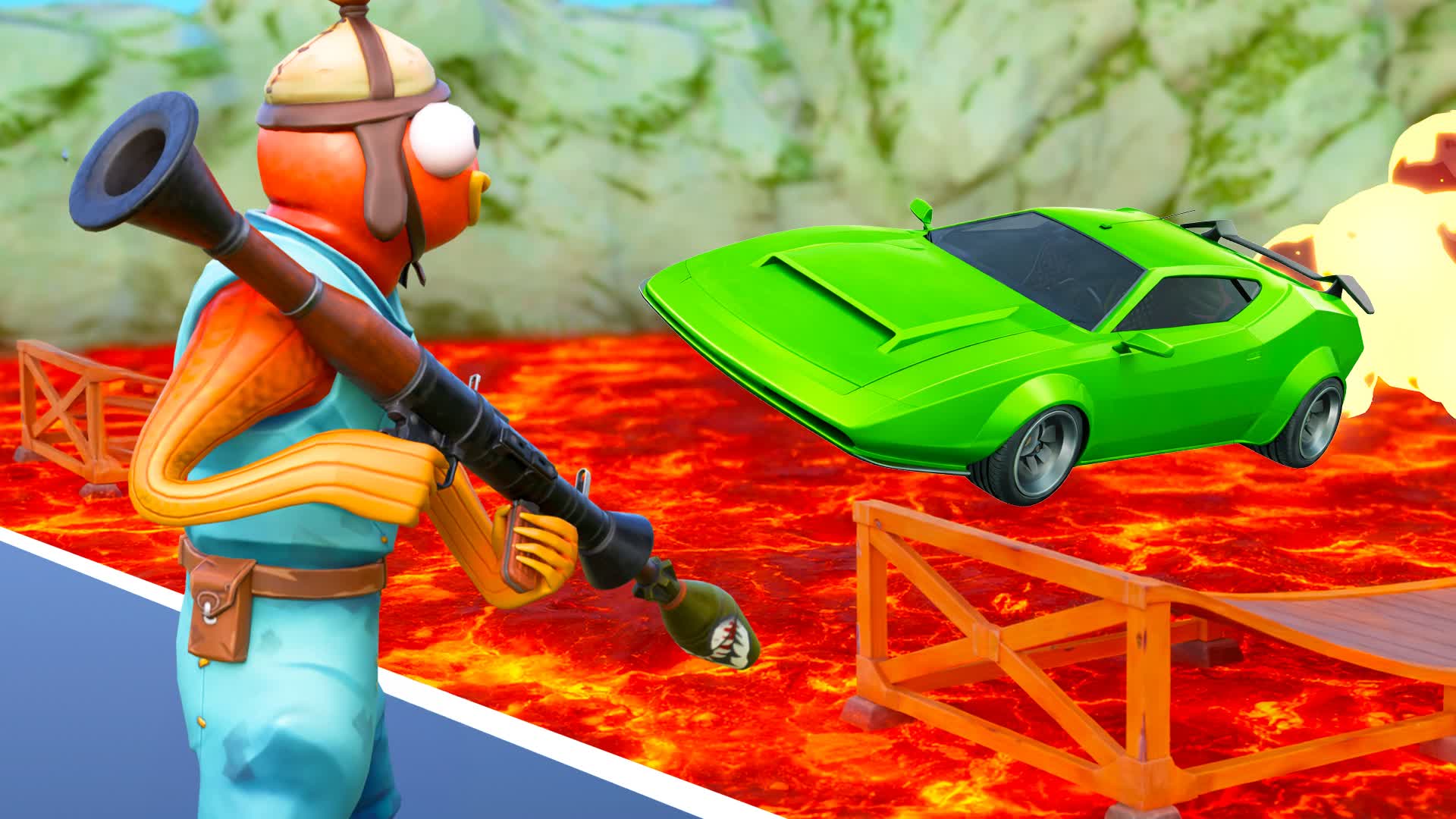 LAVA ROCKETS VS CARS